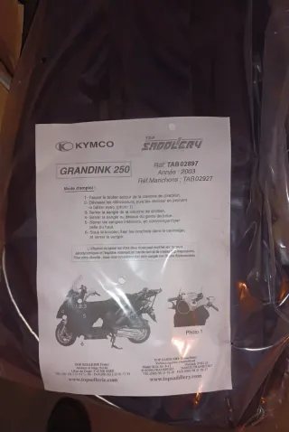 Cubrepiernas y Manos Kymco Grand Dink