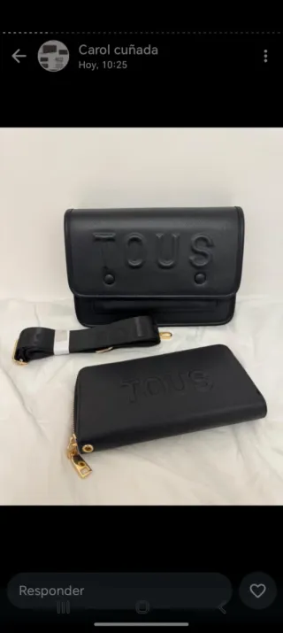 Bolso y cartera Tous negros