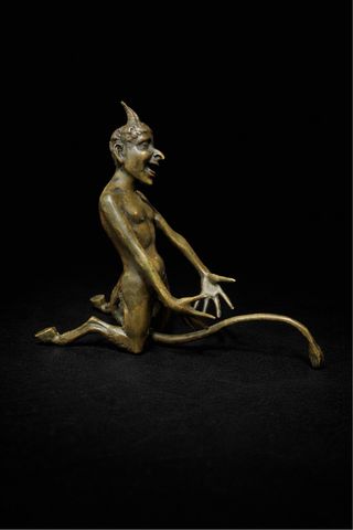 Escultura Bronce Diablo