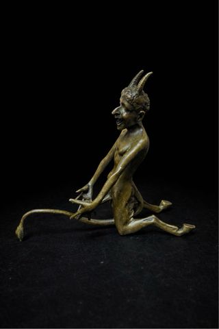 Escultura Bronce Diablo