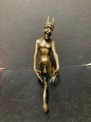Escultura Bronce Diablo