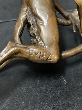 Escultura Bronce Diablo