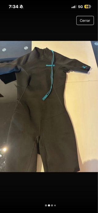 Neopreno corto mujer