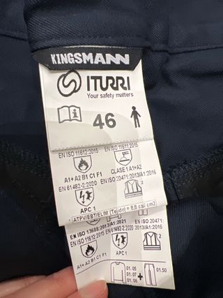 Pantalón multirriesgo T.46 A/V