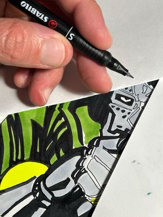 COMICART ORIGINAL DOCTOR DOOM MARVEL