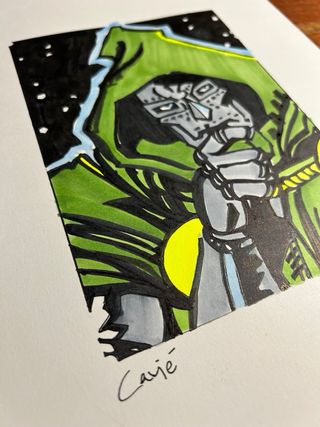 COMICART ORIGINAL DOCTOR DOOM MARVEL