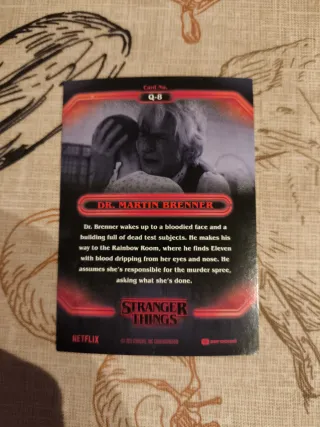 Stranger Things Topps Zerocool Dr. Brenner