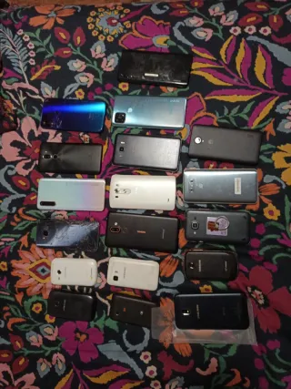 Lote móviles OPPO A15, LG, Samsung