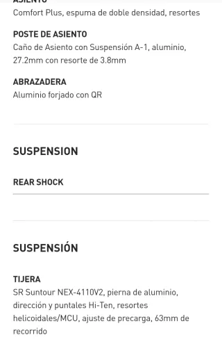 Bicicleta Specialized Sport gris