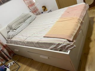 Cama IKEA con almacenaje