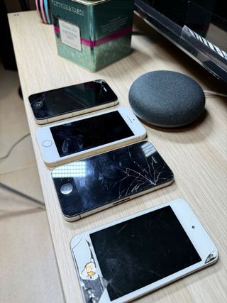 Lote 3 iPhones y 1 iPod PIEZAS