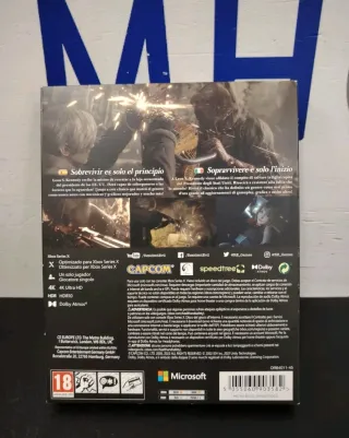 Resident Evil 4 Remake Steelbook Xbox Series X