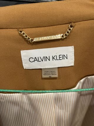 Chaqueta Calvin Klein Beige/Marrón