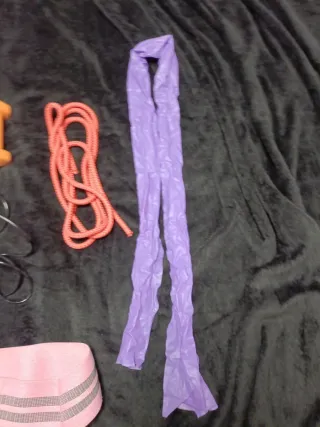 Pack Ejercicio Mujer: Mancuernas, Cuerda, Banda