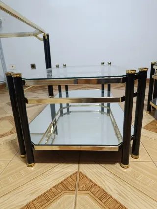 Pack 3 mesas cristal