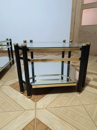 Pack 3 mesas cristal