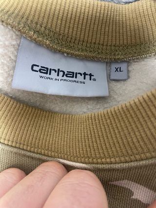 Sudadera Carhartt Camuflaje Beige/Verde