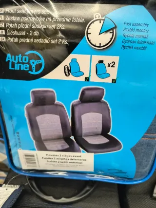 Fundas para asientos delanteros (2 uds)