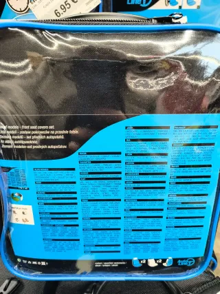 Fundas para asientos delanteros (2 uds)