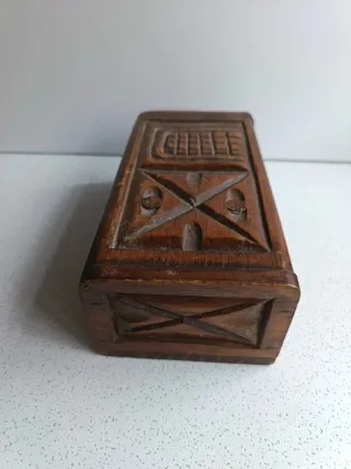 Caja de madera tallada Guatemala