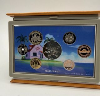 Dragon Ball 40th anniversary 2025 proof coin set