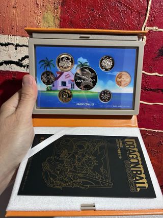 Dragon Ball 40th anniversary 2025 proof coin set