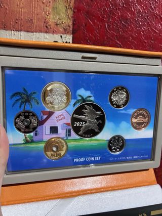 Dragon Ball 40th anniversary 2025 proof coin set