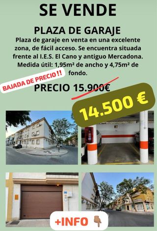 Plaza garaje Sanlúcar