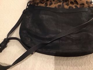 Bolso Zara Piel y Pelo Animal Print