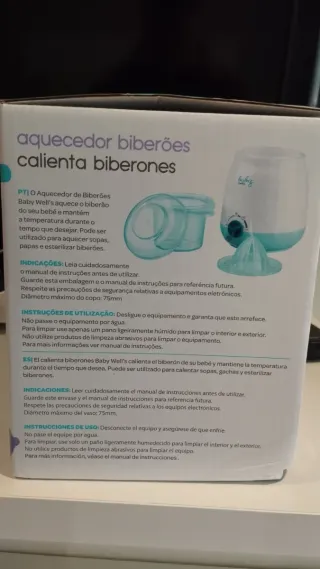 Calienta biberones Baby Wells