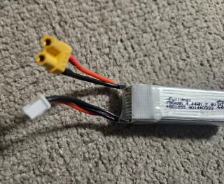 2 Baterías Fullymax 750mAh 7.4V + Cargador