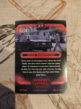 Stranger Things Topps Zerocool Carta Steve