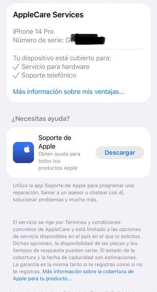 iPhone 14 Pro Space Gray - Garantía Activa