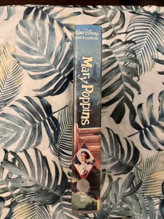 VHS Mary Poppins Disney Clásicos Español