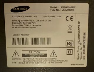 Samsung TV 22” Full HDr