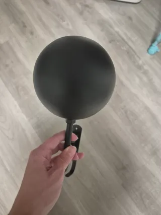 Soporte Casco Moto Negro