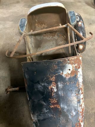 Sidecar Vespa Lambretta