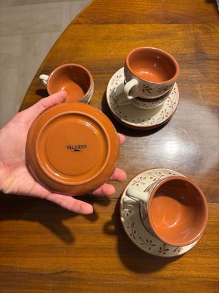 Set 5 Tazze Caffè Villa D'Este