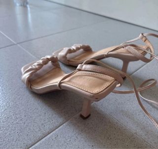 Sandalias Marypaz Beige Tacón