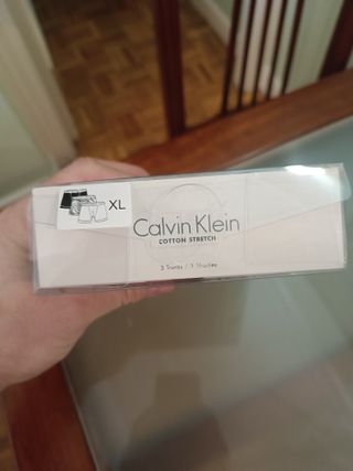 Pack 3 Calzoncillos Calvin Klein talla xl