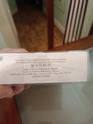 Pack 3 Calzoncillos Calvin Klein talla xl