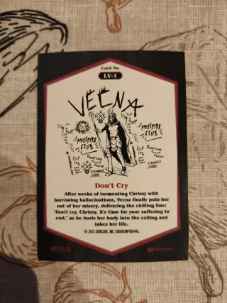 Stranger Things 4 Topps Zerocool Carta