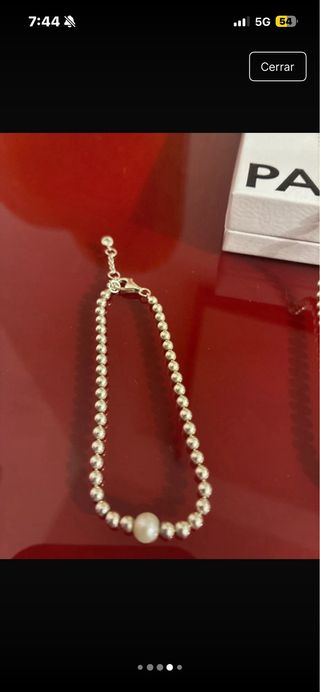 Conjunto Pandora Collar y Pulsera