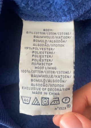 Sudadera Polo Ralph Lauren cremallera Talla L