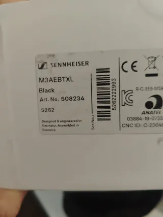 Sennheiser Momentum M3 Auriculares Bluetooth