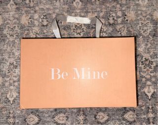 Zapatos tacón Be Mine satén marrón/dorado T41