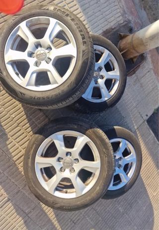 Llantas Audi con Neumáticos 215/55R16