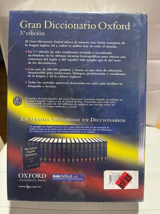 Gran Dicionario Oxford Esp-Ing/Ing Esp 3.ª Edic...