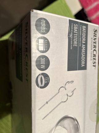 Batidora amasadora Silver Crest