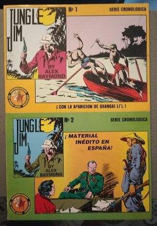 COMIC - JUNGLE JIM - DOS LOTES